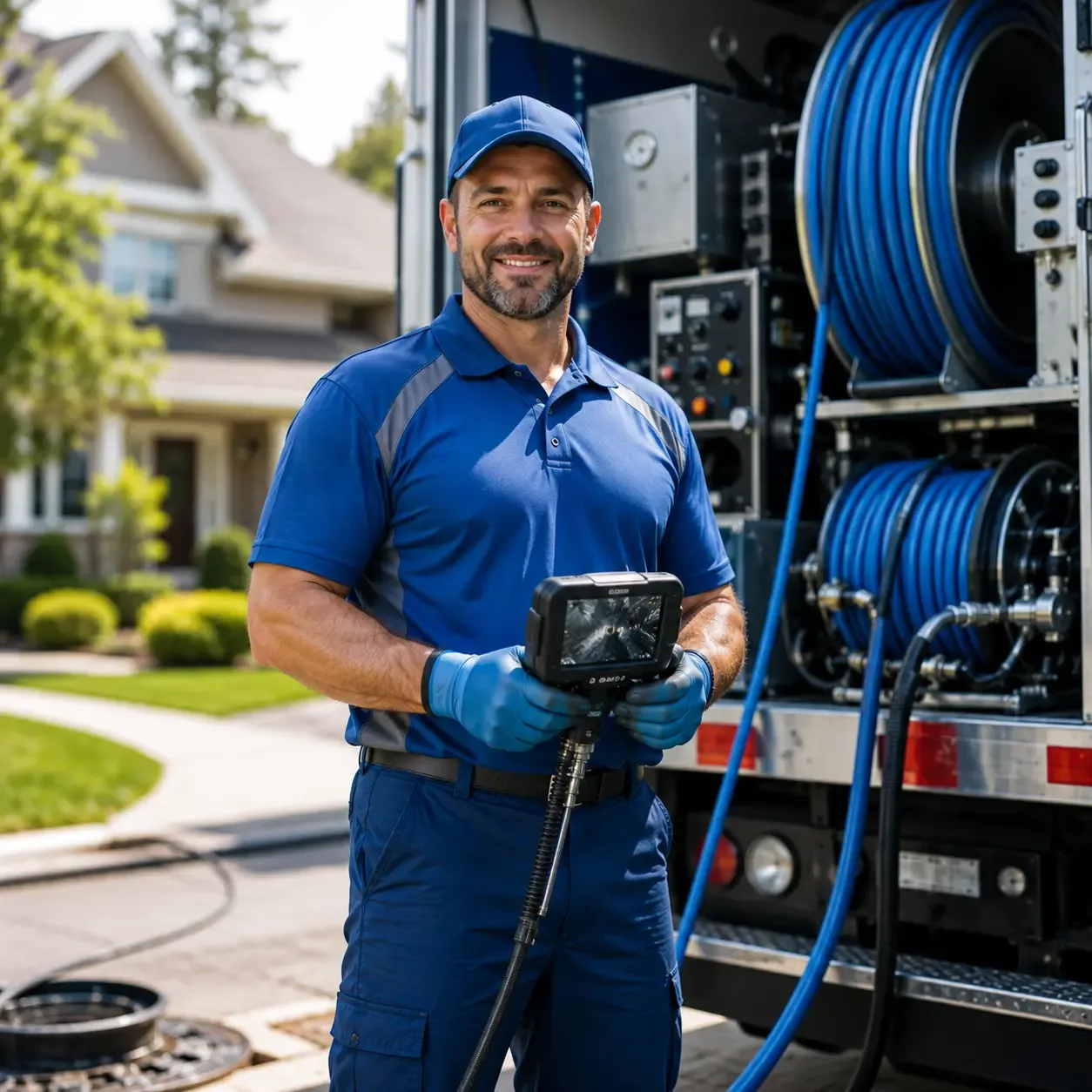 Local outdoor drain cleaning specialists in Pollock, LA